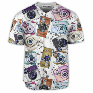 Camera Photography Is My Hobby Lover - Baseball Jersey - Owl Ohh - Owl Ohh