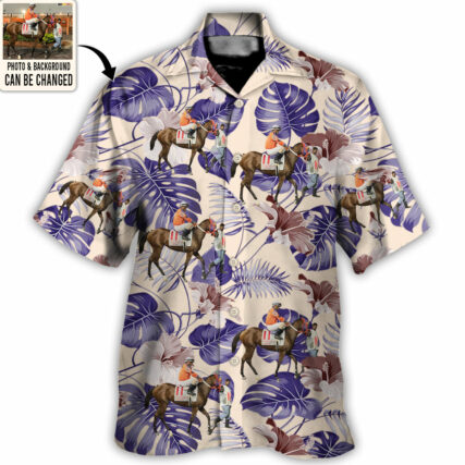 Horse Trainer You Want Tropical Style Custom Photo - Hawaiian Shirt - Personalized Photo Gifts for men and women, kids - Owl Ohh