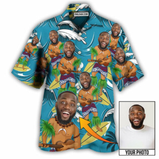 Face Aloha Surf Trip Custom Photo - Hawaiian Shirt - Owl Ohh - Owl Ohh