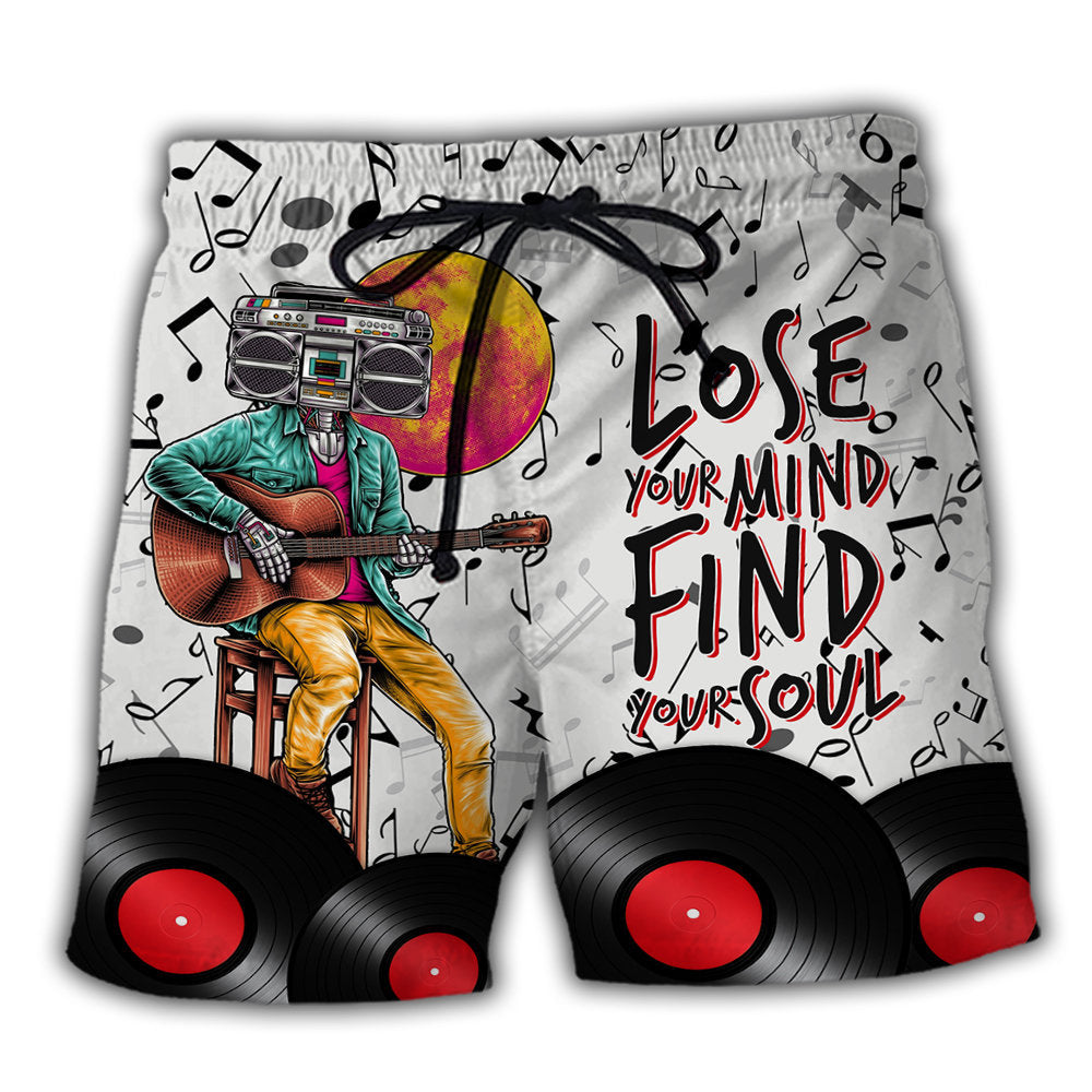 Music Stereo Lose My Mind Find Your Soul - Beach Short - Owl Ohh - Owl Ohh