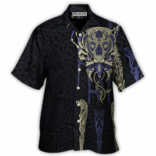 Viking Björn Norse Legends Life Style - Hawaiian Shirt - Owl Ohh - Owl Ohh