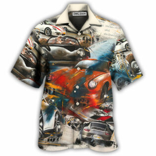 Car Racing Leading The Race - Hawaiian Shirt - Owl Ohh - Owl Ohh