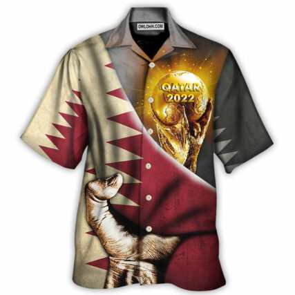 World Cup Qatar 2022 Qatar Will Be The Champion - Hawaiian Shirt - Owl Ohh - Owl Ohh