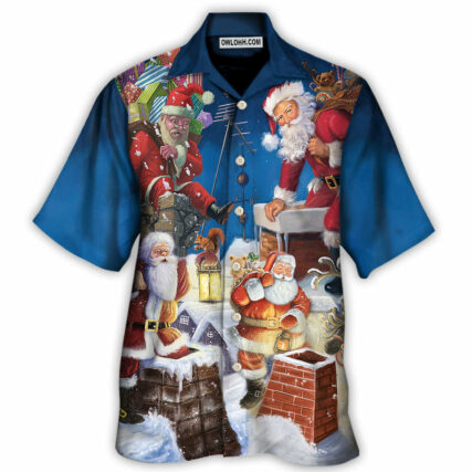Christmas Santa The Way I Come - Hawaiian Shirt - Owl Ohh - Owl Ohh