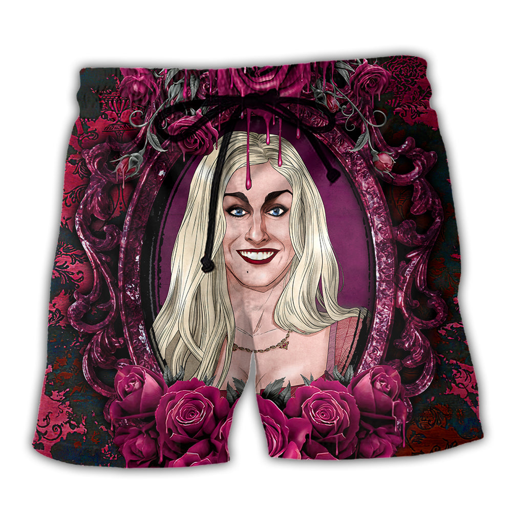 Halloween - Horror Scary Sister Witches Sarah - Beach Short - Owl Ohh - Owl Ohh