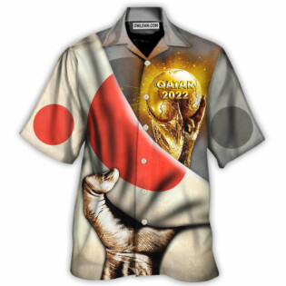 World Cup Qatar 2022 Japan Will Be The Champion - Hawaiian Shirt - Owl Ohh - Owl Ohh