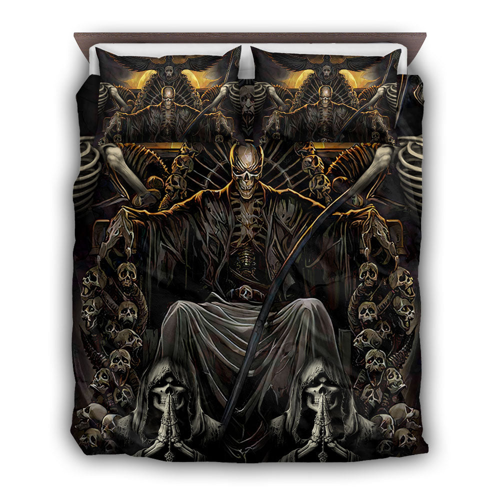 Skull Grim Reaper Dark - Bedding Cover - Owl Ohh - Owl Ohh