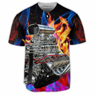 Hot Rod Hot Road - Baseball Jersey - Owl Ohh - Owl Ohh