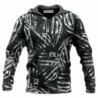 Skull Life Is The Whisper Of The Death - Hoodie - Owl Ohh - Owl Ohh