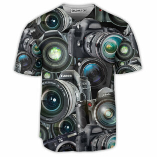 Camera Look Through Cameras - Baseball Jersey - Owl Ohh - Owl Ohh