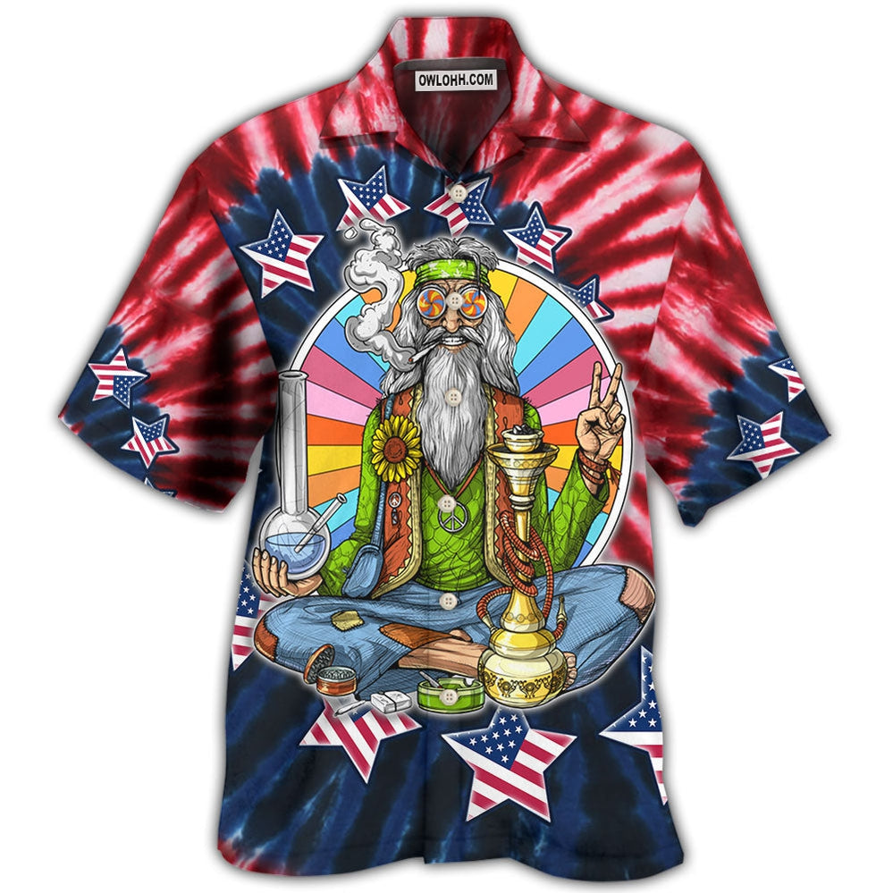 Hippie Independence Day Is Coming - Hawaiian Shirt - Owl Ohh - Owl Ohh
