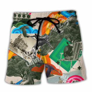 Music Event Austin City Limits Music Festival Famous Place - Beach Short - Owl Ohh - Owl Ohh
