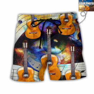 Guitar Various Style Custom Photo - Beach Short - Owl Ohh - Owl Ohh