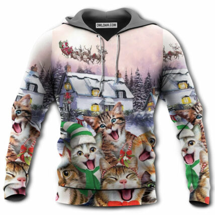 Christmas Cat I'm The Only One You Need - Hoodie - Owl Ohh - Owl Ohh