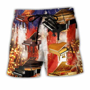 Piano Independence Day - Beach Short - Owl Ohh - Owl Ohh