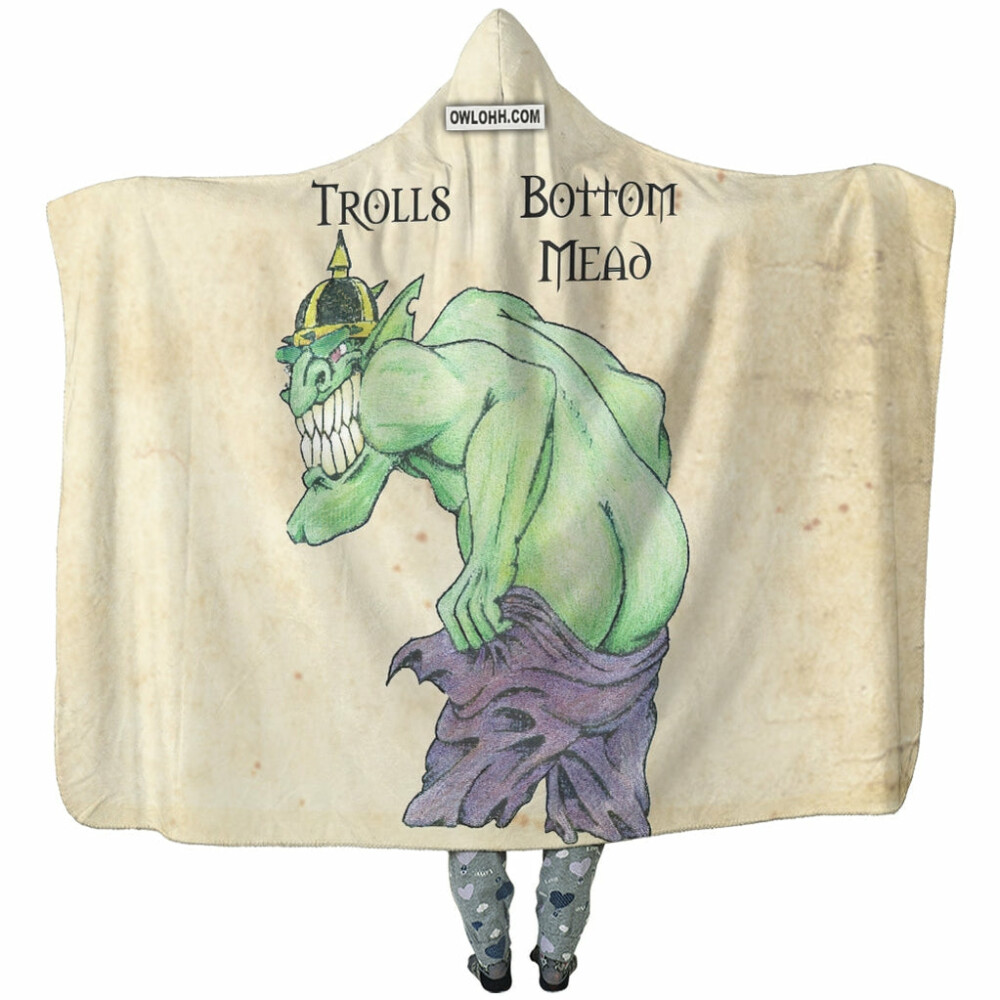 Trolls Bottom Mead Lover - Hoodie Blanket - Owl Ohh - Owl Ohh