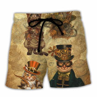Cat Luxury Style - Beach Short - Owl Ohh - Owl Ohh