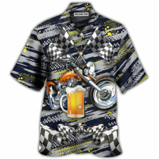 Beer I Like Beer And Motocycles And Maybe 3 People - Hawaiian Shirt - Owl Ohh - Owl Ohh