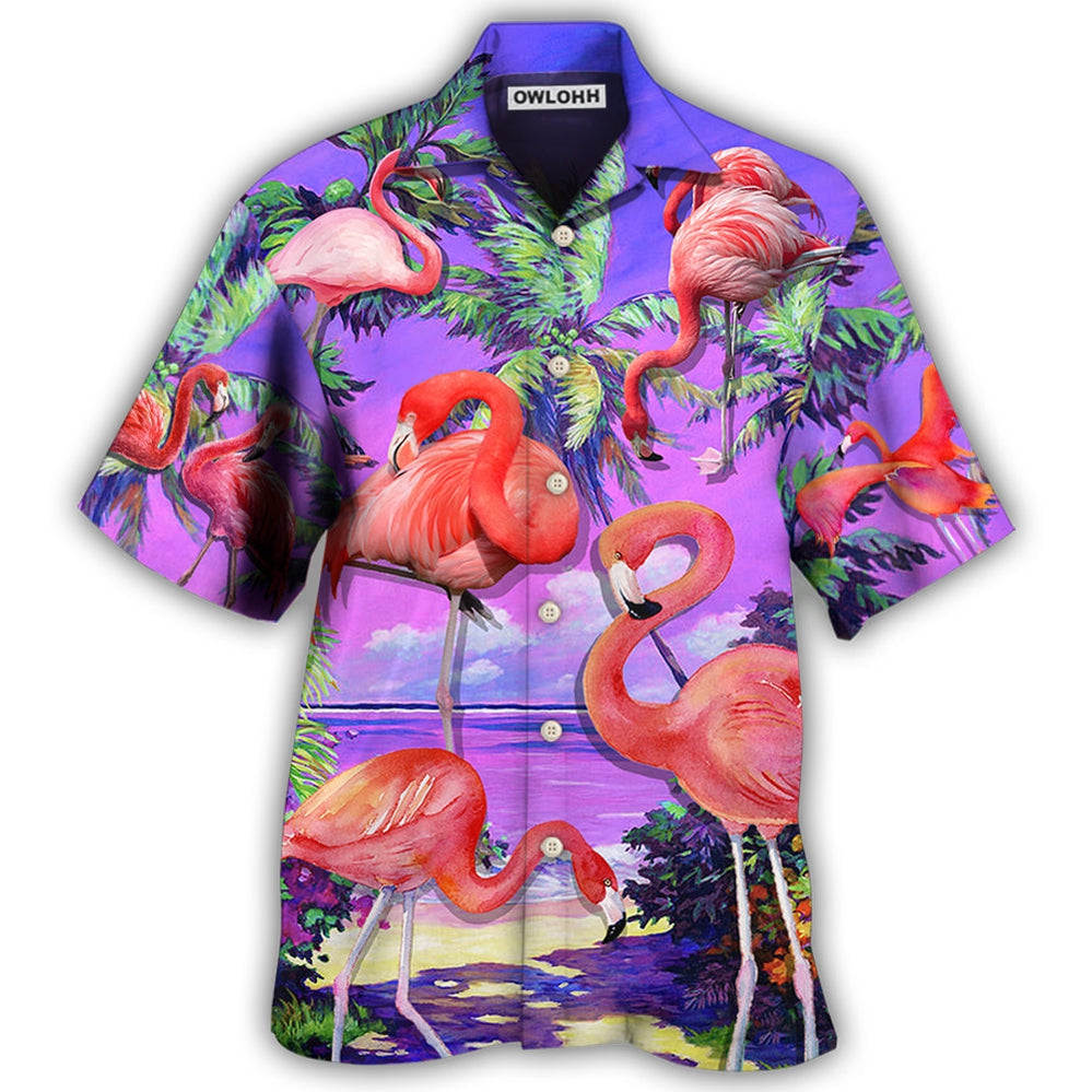 Flamingo Sweet Paradise Style - Hawaiian Shirt - Owl Ohh - Owl Ohh