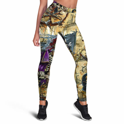 Skull Amazing Pirate Hunting - Legging - Owl Ohh - Owl Ohh