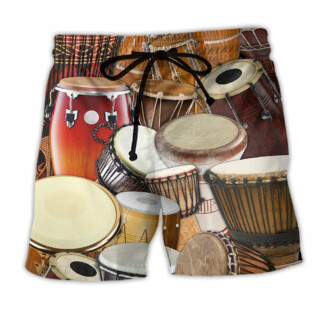 Drum It's Not A Hobby It's A Lifestyle - Beach Short - Owl Ohh - Owl Ohh