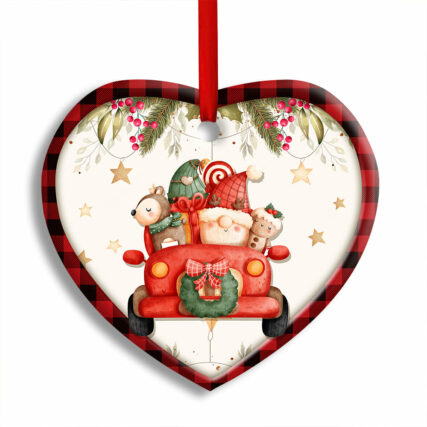 Christmas Merry Christmas Magic Of Christmas - Heart Ornament - Owl Ohh - Owl Ohh