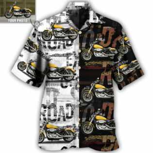 Motorcycle My Sweet Lover Custom Photo - Hawaiian Shirt - Owl Ohh - Owl Ohh