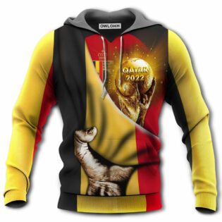World Cup Qatar 2022 Belgium Will Be The Champion - Hoodie - Owl Ohh - Owl Ohh