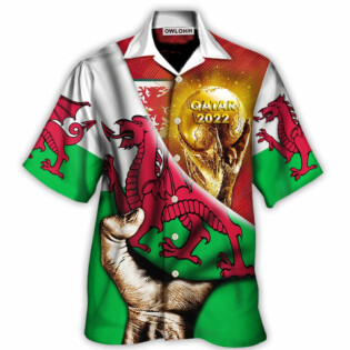 World Cup Qatar 2022 Wales Will Be The Champion Flag Vintage - Hawaiian Shirt - Owl Ohh - Owl Ohh