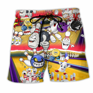 Bowling Split Happens Bowling - Beach Short - Owl Ohh - Owl Ohh