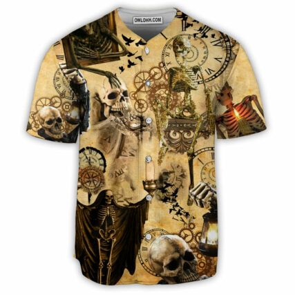 Skull You're Already Dead - Baseball Jersey - Owl Ohh - Owl Ohh