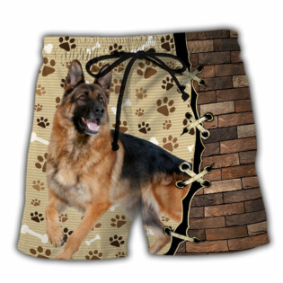 German Shepherd Cool Dog Various Style - Beach Short - Owl Ohh - Owl Ohh