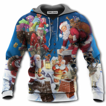 Christmas Santa The Way I Come - Hoodie - Owl Ohh - Owl Ohh