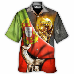 World Cup Qatar 2022 Portugal Will Be The Champion - Hawaiian Shirt - Owl Ohh - Owl Ohh