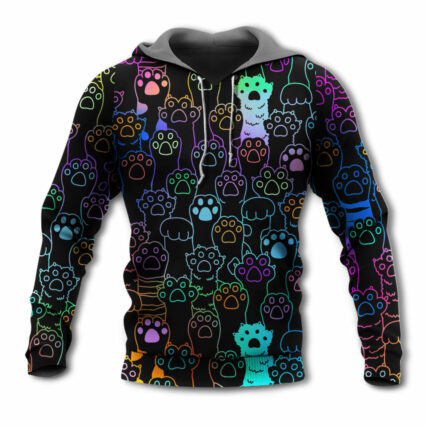 Cat Cutie Little Paw - Hoodie - Owl Ohh - Owl Ohh