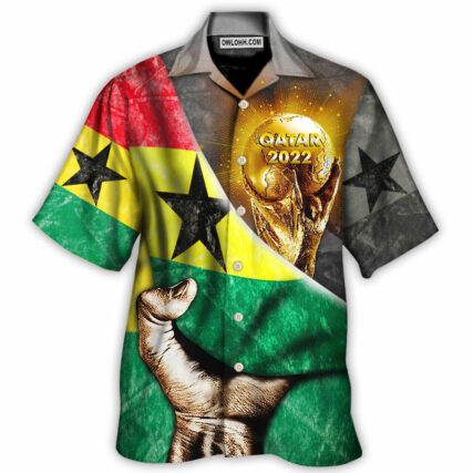World Cup Qatar 2022 Ghana Will Be The Champion - Hawaiian Shirt - Owl Ohh - Owl Ohh