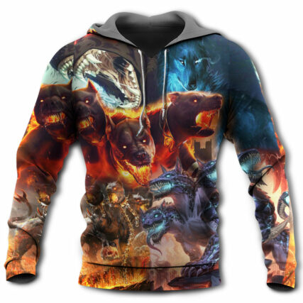 Dog Larva And Frozen - Hoodie - Owl Ohh - Owl Ohh