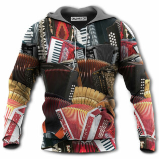 Accordion A Gentleman Is Someone Who Can Play The Accordion - Hoodie - Owl Ohh - Owl Ohh