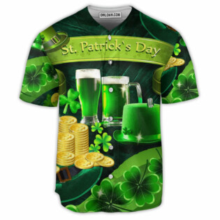 Irish Happy St.Patrick's Day - Baseball Jersey - Owl Ohh - Owl Ohh