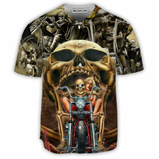 Skull Stay Wild Never Let Them Tame You - Baseball Jersey - Owl Ohh - Owl Ohh