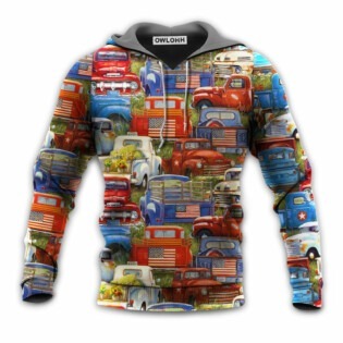 Truck Amazing Packed Trucks - Hoodie - Owl Ohh - Owl Ohh