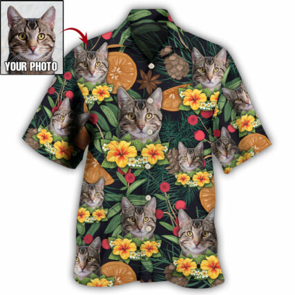 Cat Tropical Various Style Custom Photo - Hawaiian Shirt - Owl Ohh - Owl Ohh