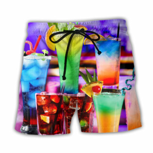 Cocktail For You Bartender Drinking Bar - Beach Short - Owl Ohh - Owl Ohh