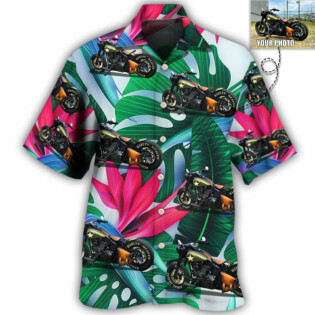 Motorcycle My Sweet Lover Custom Photo - Hawaiian Shirt - Owl Ohh - Owl Ohh