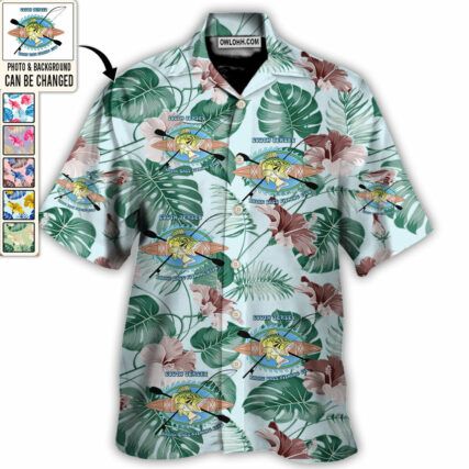 Fishing Club You Want Tropical Style Custom Photo - Hawaiian Shirt - Personalized Photo Gifts for men and women, kids - Owl Ohh