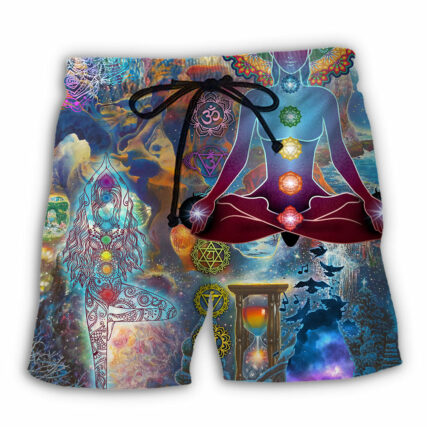 Yoga Galaxy Peace Your Soul - Beach Short - Owl Ohh - Owl Ohh