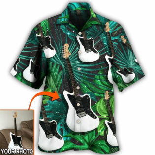 Guitar Various Style Tropical Custom Photo - Hawaiian Shirt - Owl Ohh - Owl Ohh
