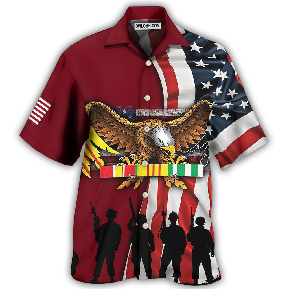 Veteran Vietnam Veteran We Were The Best - Hawaiian Shirt - Owl Ohh - Owl Ohh