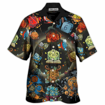 D20 Dungeon And Dragon - Hawaiian Shirt - Owl Ohh - Owl Ohh