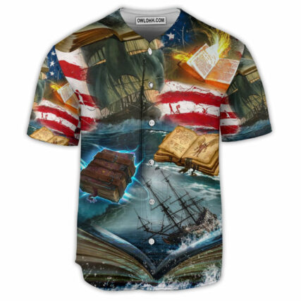 Book Independence Day Love Book - Baseball Jersey - Owl Ohh - Owl Ohh